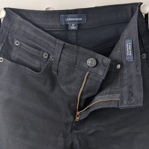 J.Crew 9" Highrise Toothpick Jeans - 27